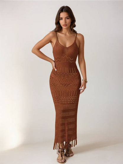 Aria | Women’s Cutout Sling Maxi Dress