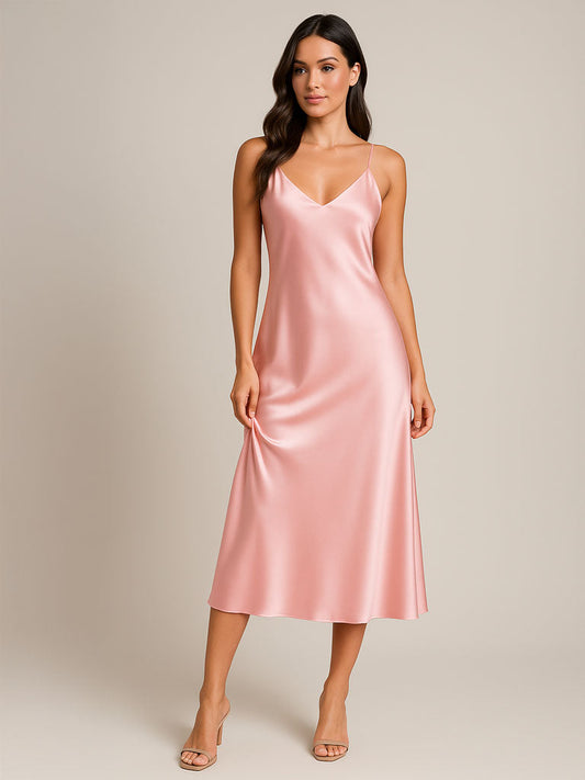 Seraphina | Women’s Silk-Style Satin Nightgown
